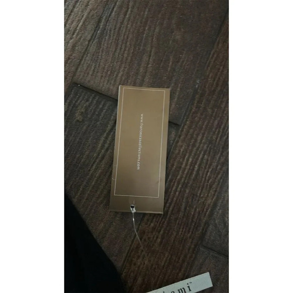 Francesca's Women's Paisley One Shoulder Dress Black Size S - Picture 4 of 7